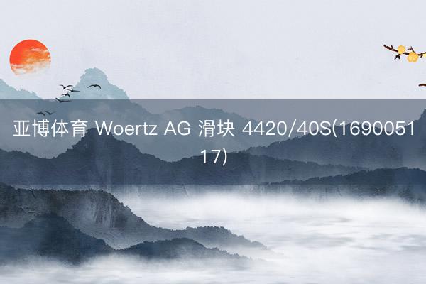 亚博体育 Woertz AG 滑块 4420/40S(169005117)