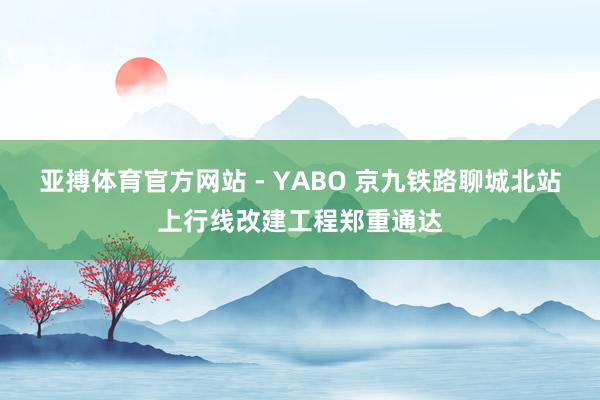 亚搏体育官方网站 - YABO 京九铁路聊城北站上行线改建工程郑重通达