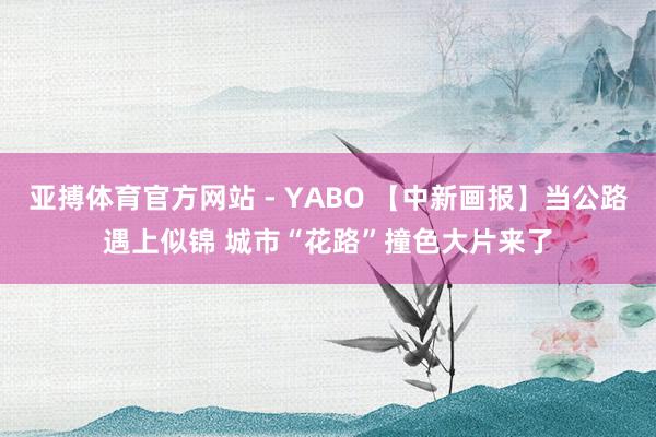 亚搏体育官方网站 - YABO 【中新画报】当公路遇上似锦 城市“花路”撞色大片来了